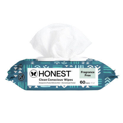 The Honest Company Multi-Use Baby Wipes, Pattern Play, 720 Count