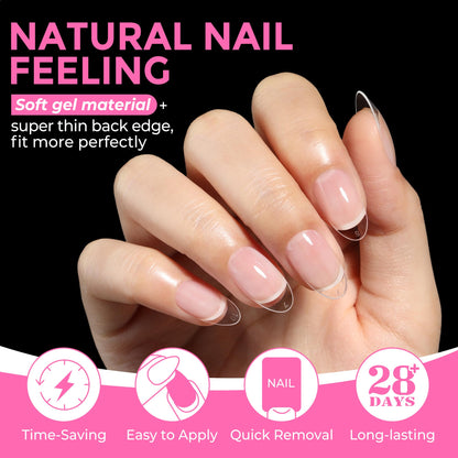UNA GELLA 15g Nail Glue for Press On Nails with 20ml Nail Glue Remover Kit