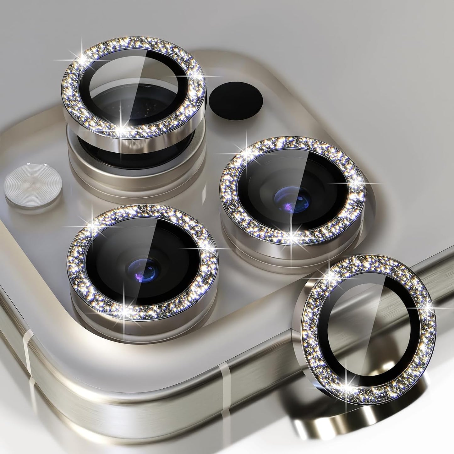 Choiche for iPhone 16 Pro/iPhone 16 Pro Max Camera Lens Protector