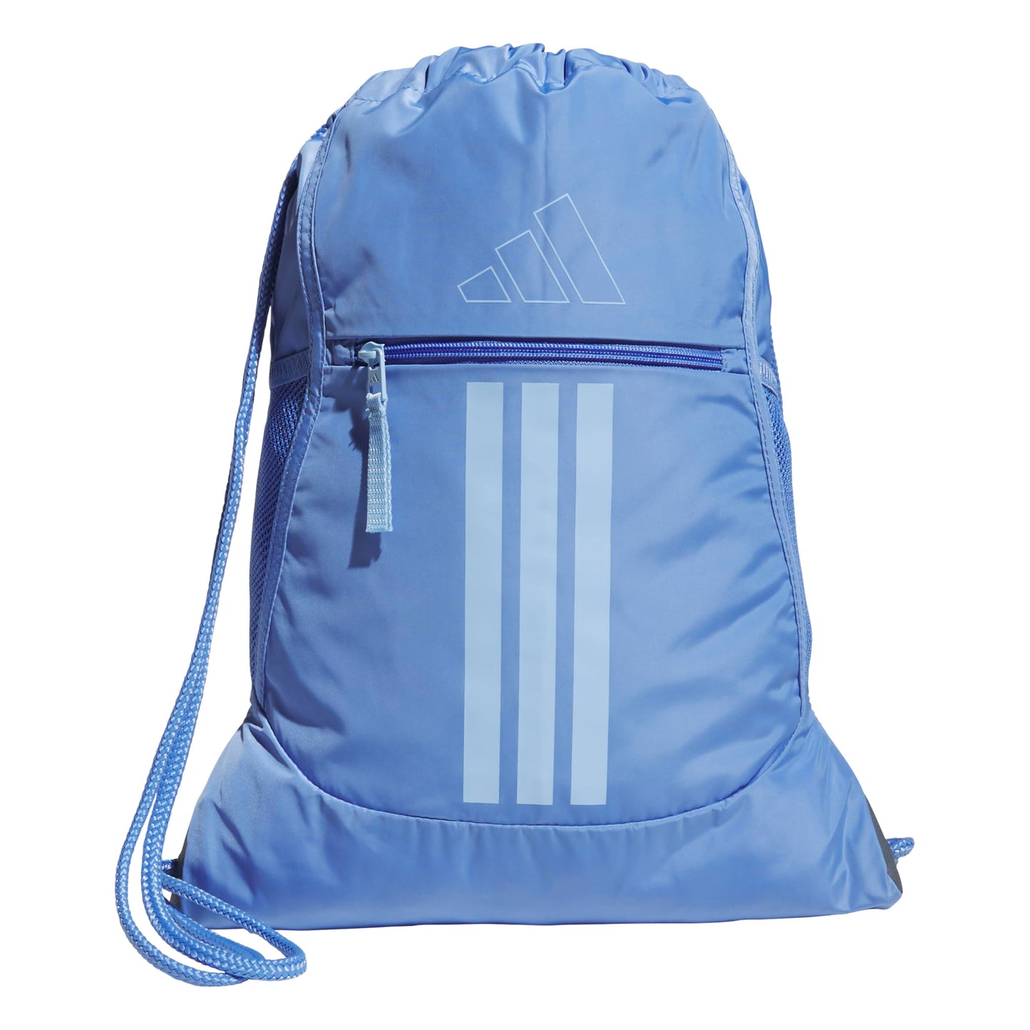 adidas Alliance Sackpack – Drawstring Backpack for Sports, Small Gym Bag, Preloved Teal Green/Black/3, OSFA
