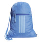 adidas Alliance Sackpack – Drawstring Backpack for Sports, Small Gym Bag, Preloved Teal Green/Black/3, OSFA
