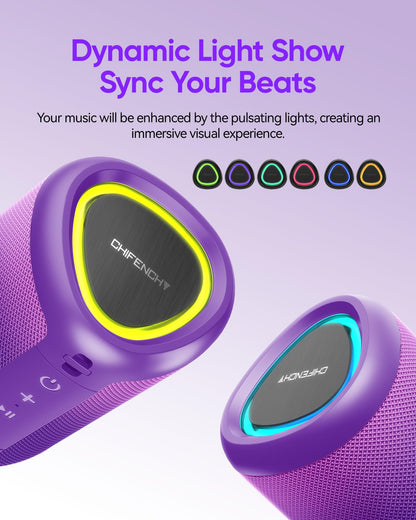 Portable Bluetooth Speaker Beach Essentials: IPX5 Waterproof for Outdoor