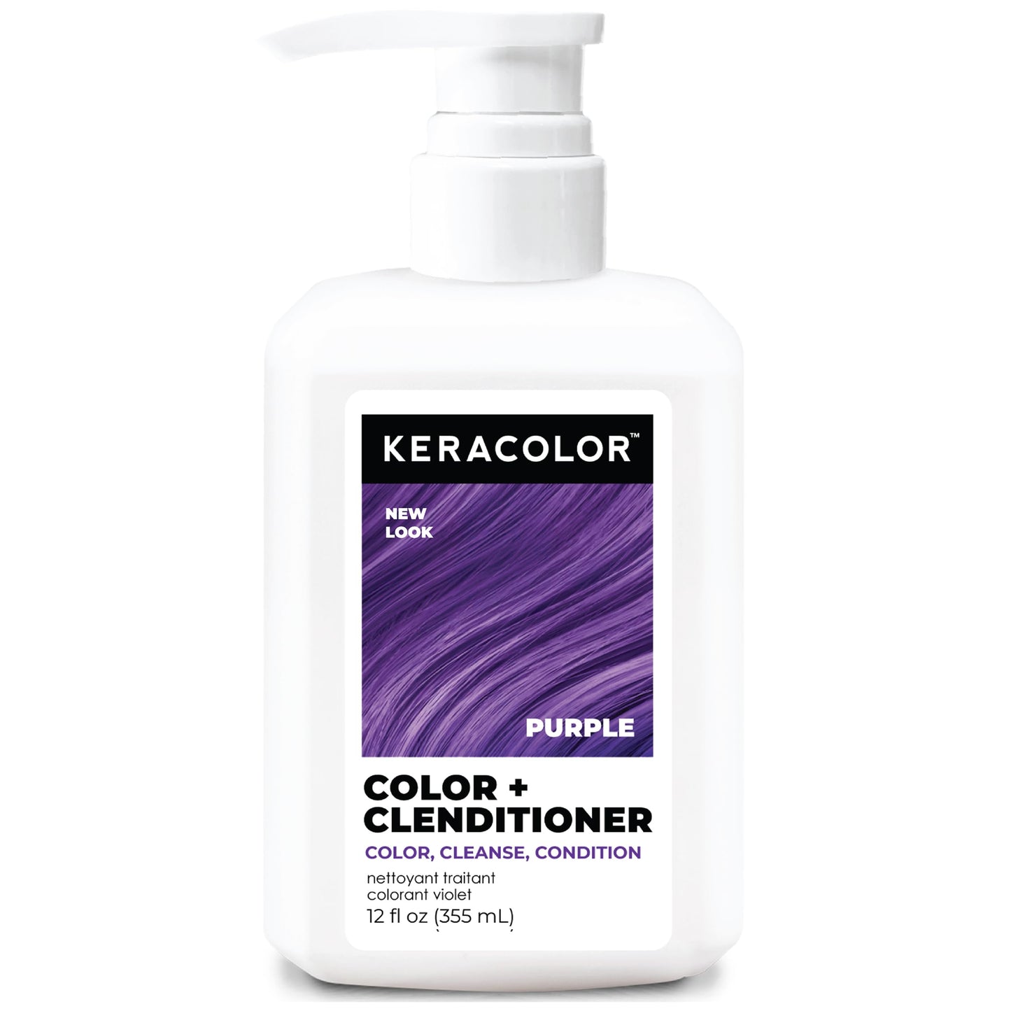 Keracolor Color + Clenditioner, Semi-Permanent Hair Color, 23 Shades