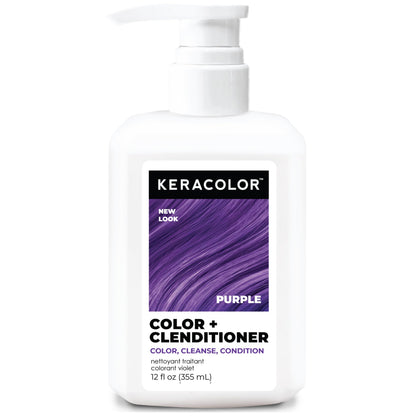 Keracolor Color + Clenditioner, Semi-Permanent Hair Color, 23 Shades
