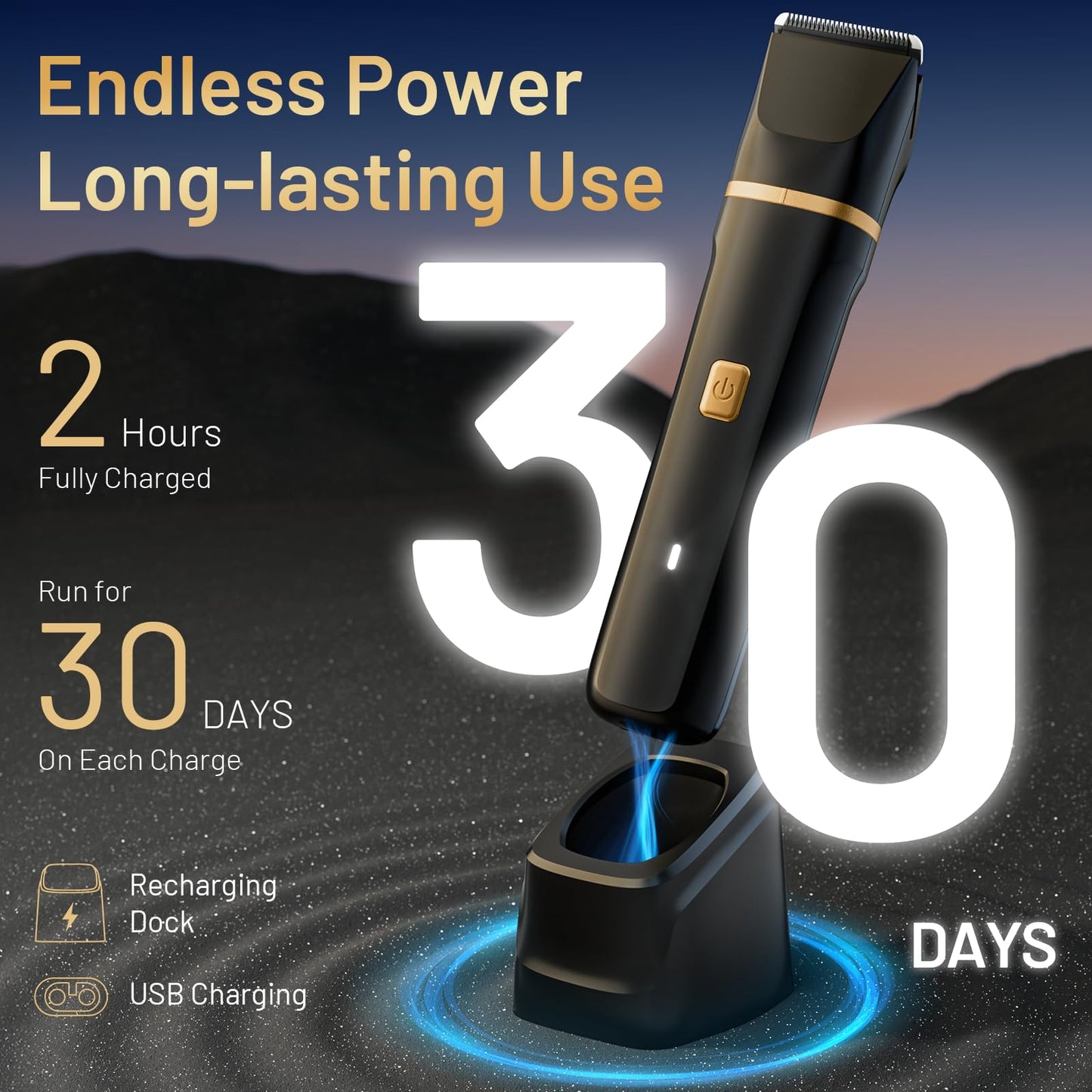 Risina 2-in-1 Bikini Trimmer for Women, Women's Electric Razor, Face Shaver