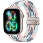 Braided Stretchy Magnetic Band Compatible with Apple Watch Bands Women Men