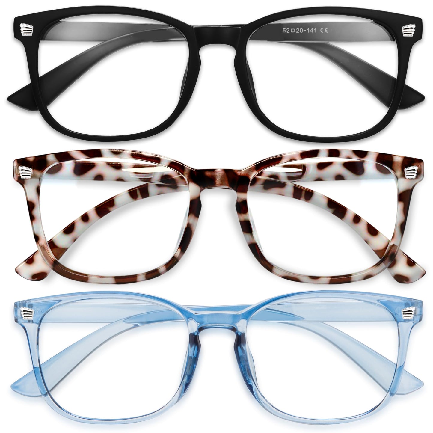 Gaoye Blue Light Glasses for Women - 3 Pack