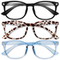 Gaoye Blue Light Glasses for Women - 3 Pack