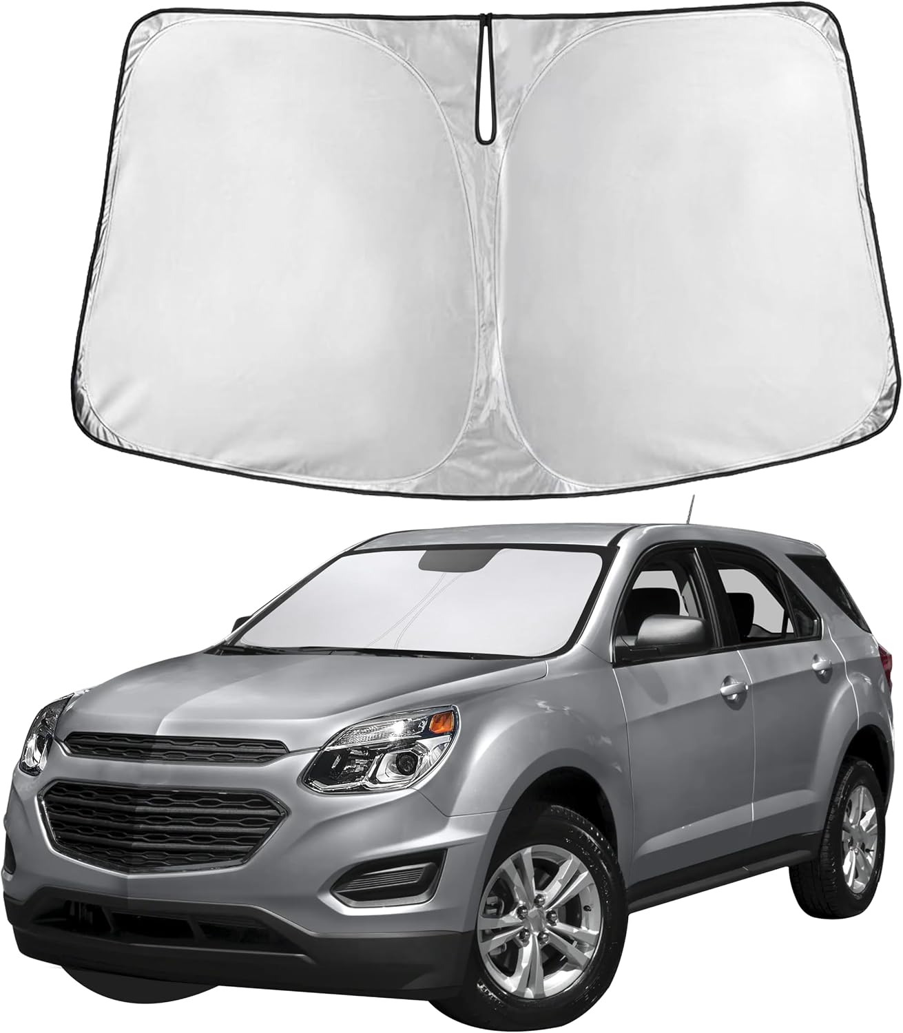 Autovir Windshield Sun Shade, 2017-2026 Tesla Model 3 & Y, 280T Visor Shade