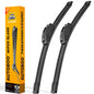 AUTOBOO 26" and 16" Windshield Wipers Blades (Pack Of 2)