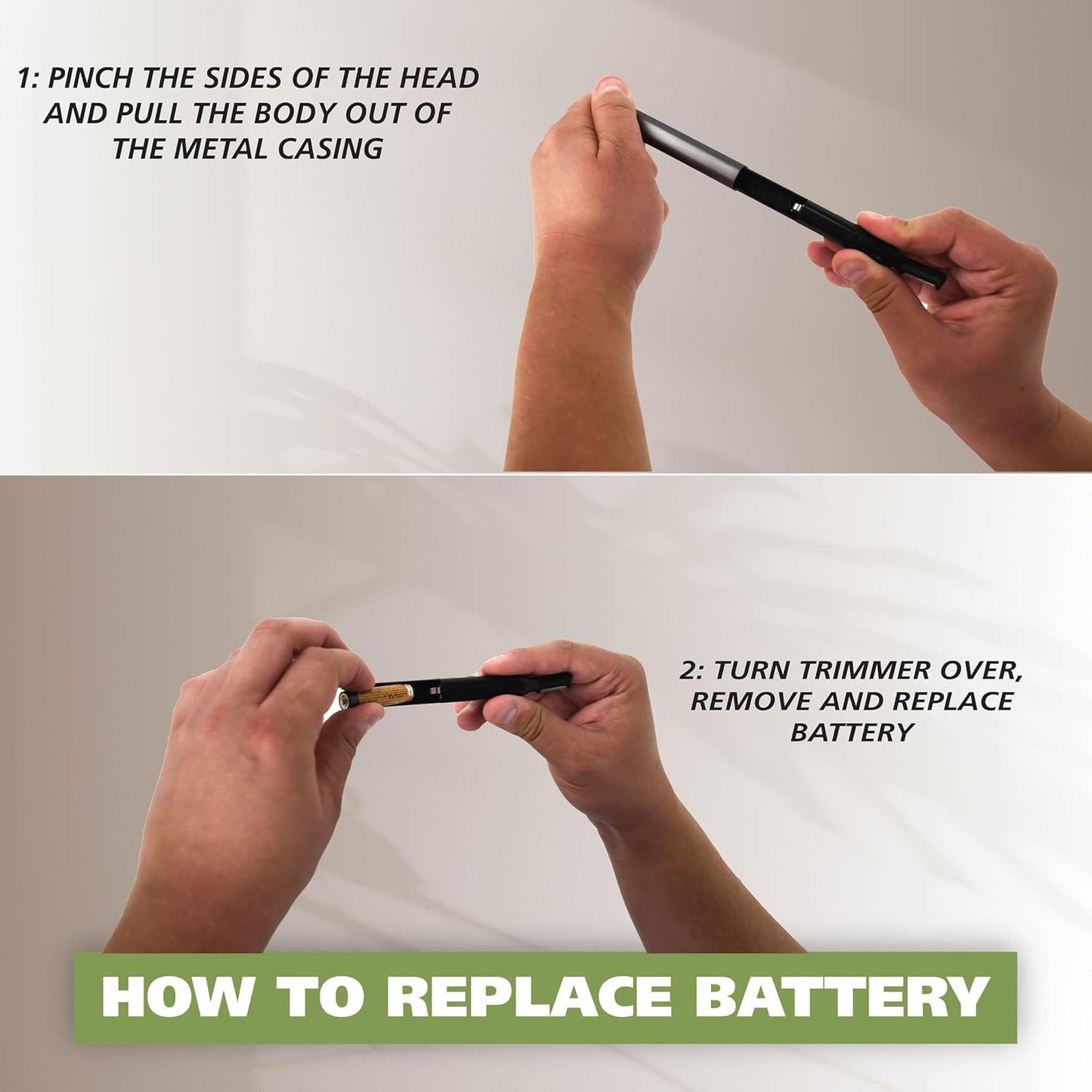 Wahl Micro Groomsman Battery Personal Trimmer for Eyebrows, Nose & Ear