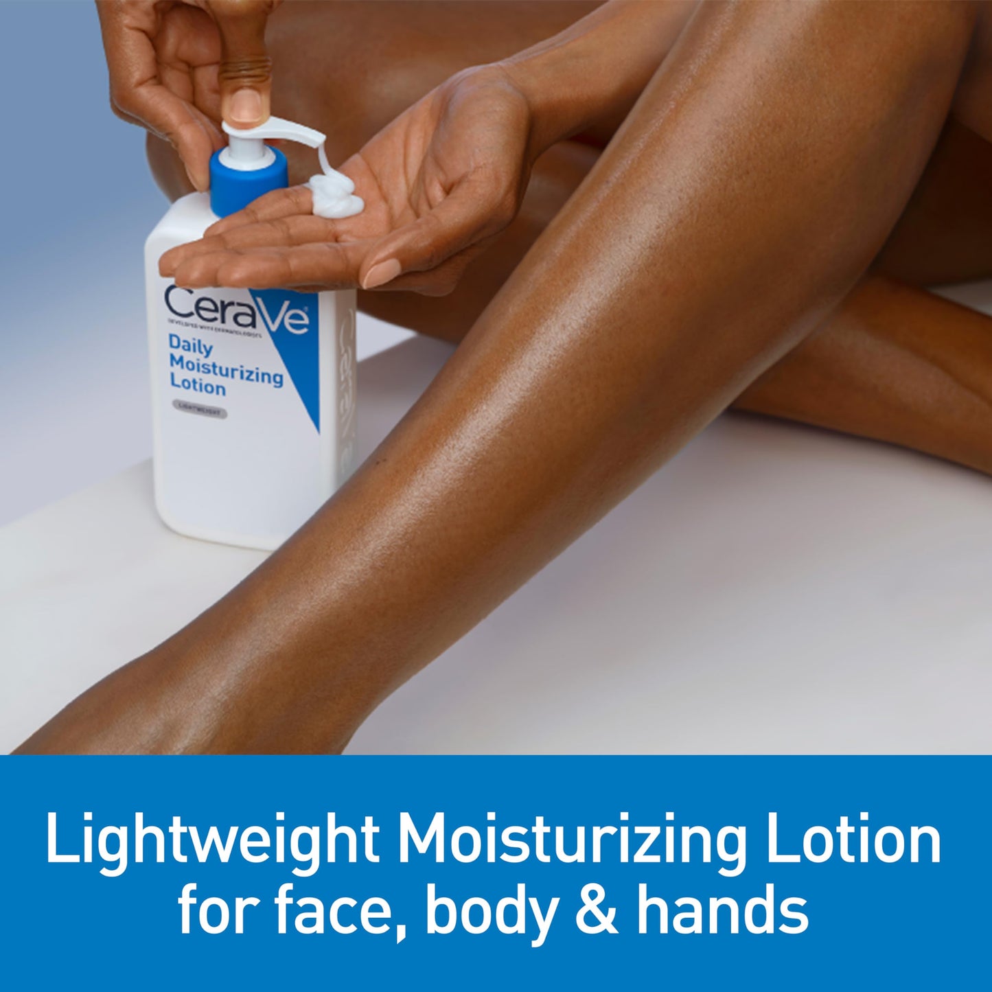 CeraVe Daily Moisturizing Lotion, Face and Body Lotion, Skin care, 19oz