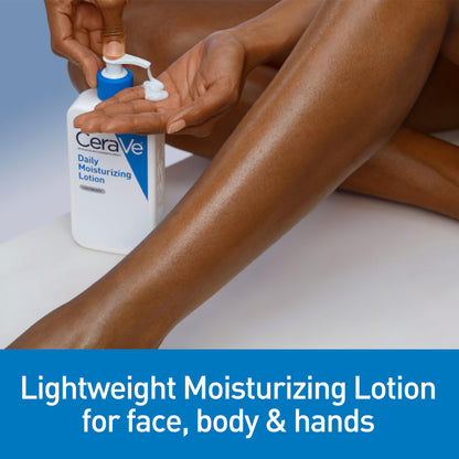 CeraVe Daily Moisturizing Lotion, Face and Body Lotion, Skin care, 19oz