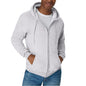 Hanes Men's Zip-up Hoodie, Ecosmart Fleece Full-zip Hoodie for Men, Hooded Sweatshirt