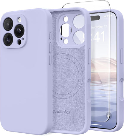 Magnetic for iPhone 17 Case Silicone Matcha