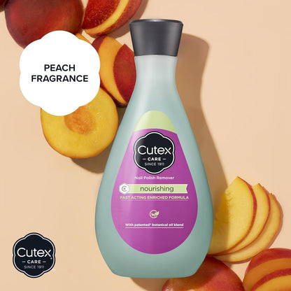 Cutex Nail Polish Remover, Strength Shield, Leaves Nails Looking Healthy, Contains Vitamins E, B5 & Hydrolyzed Silk, 6.76 Fl Oz