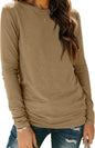 AUTOMET Women's Long Sleeve Crewneck Shirts Casual Basic Tops