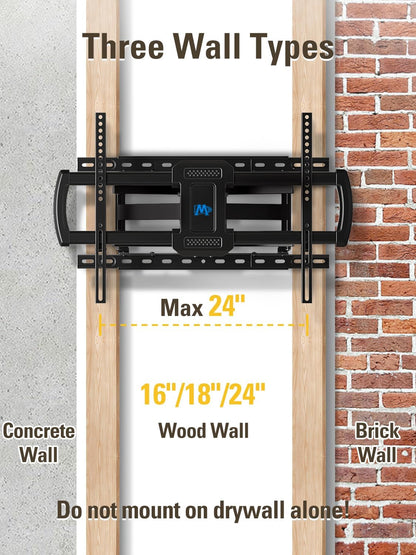 Mounting Dream Full Motion TV Wall Mount for 32-70 Inch TVs up to 99lbs