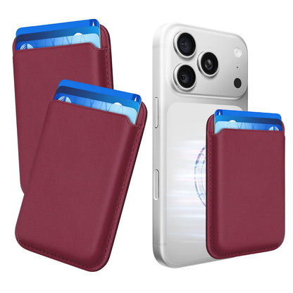 Magnetic Wallet Cell Phone Card Holder for Phone Case with Mag-Safe