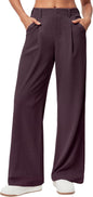 Ewedoos Wide Leg Dress Work Pants for Women Business Casual Office Outfits