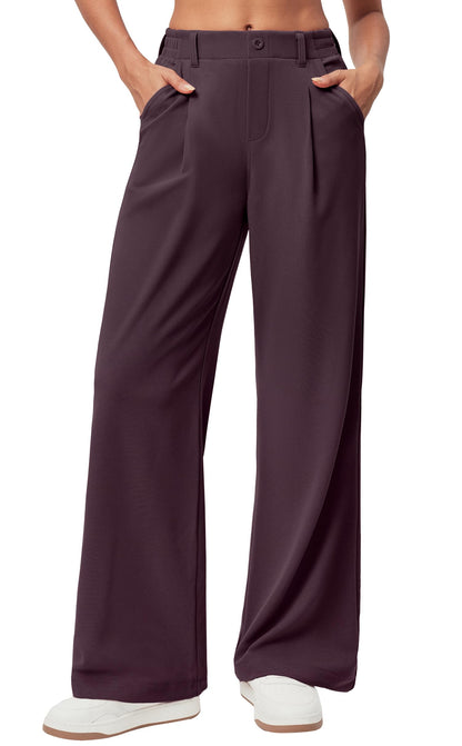 Ewedoos Wide Leg Dress Work Pants for Women Business Casual Office Outfits