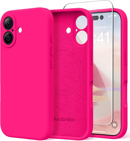 Magnetic for iPhone 17 Case Silicone Matcha