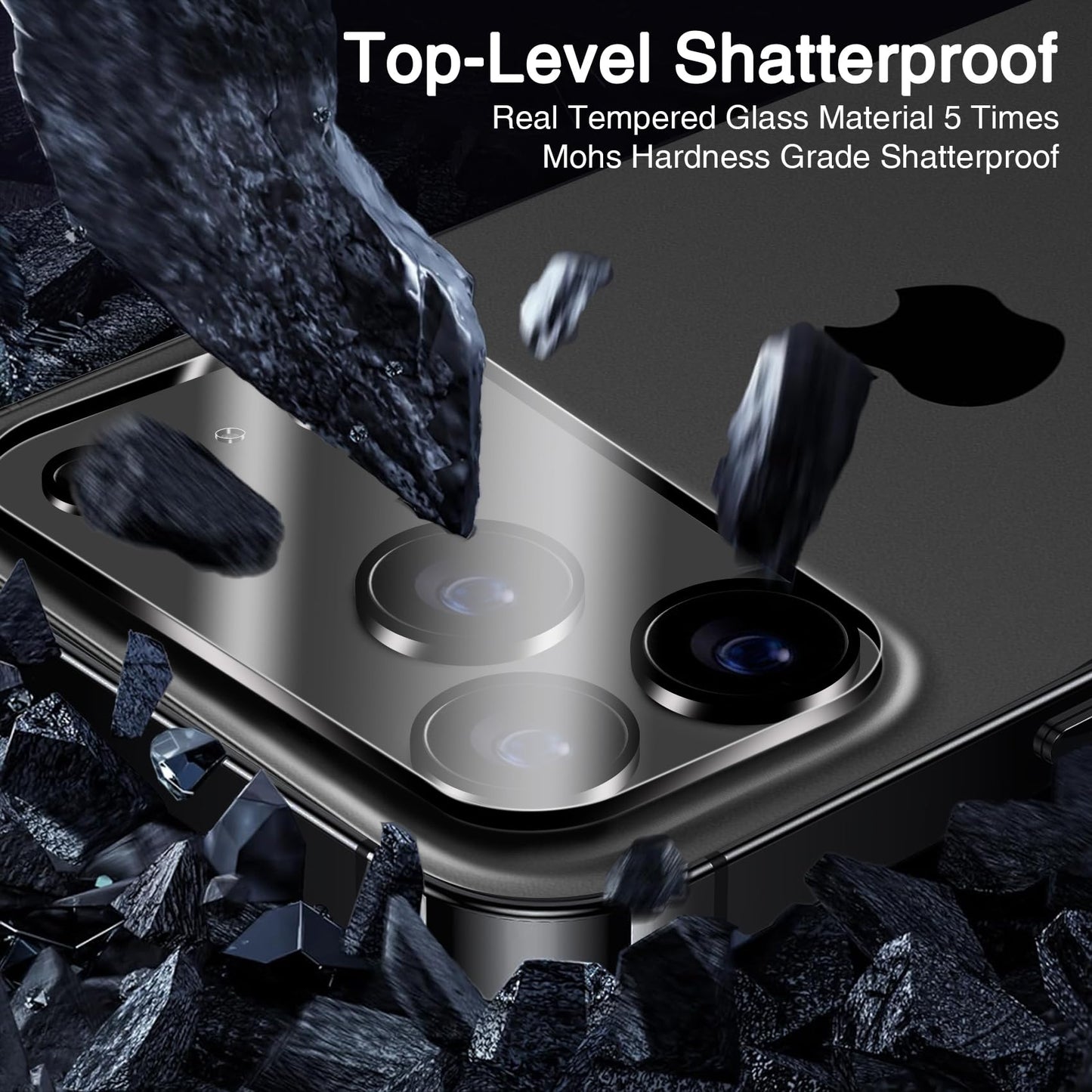 Wiaocit Tempered Glass Privacy Screen Protector for iPhone 15 Pro