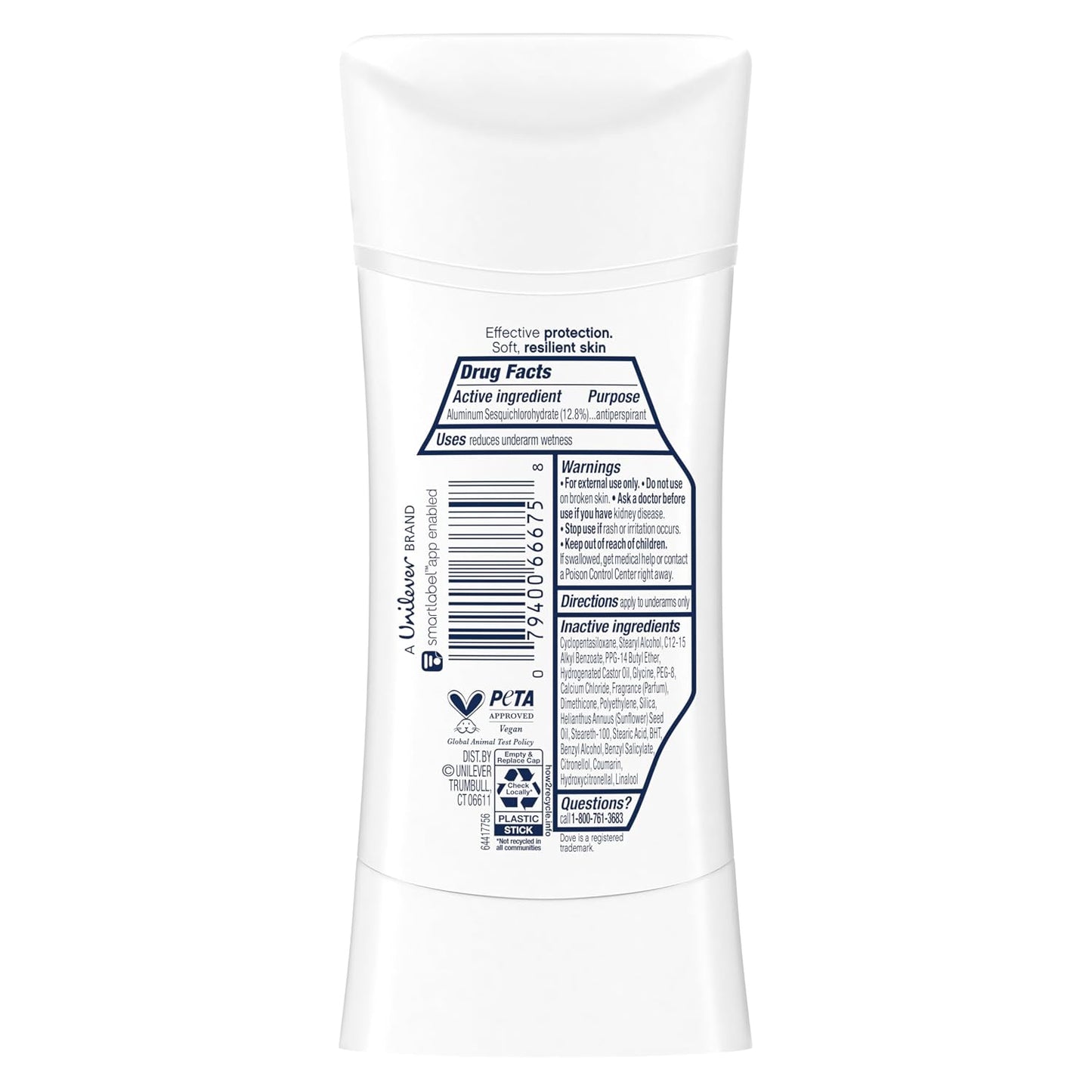 Dove Advanced Care Antiperspirant Stick Cool Essentials 2.6 oz 2PK