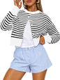 Trendy Queen Cropped Cardigan Sweaters for Women Fall Fashion Clothes 2026