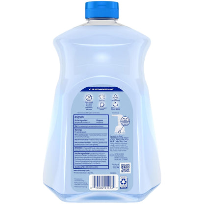 Dial Antibacterial Defense Foaming Hand Soap Refill, Spring Water, 52 Fl Oz