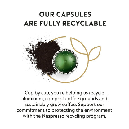 Nespresso Capsules Vertuo, Variety Pack, Medium and Dark Roast Coffee, 30 Count Coffee Pods, Brews 7.8 oz.