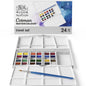 Winsor & Newton Cotman Watercolor Paint Set, Sketchers' Pocket Set