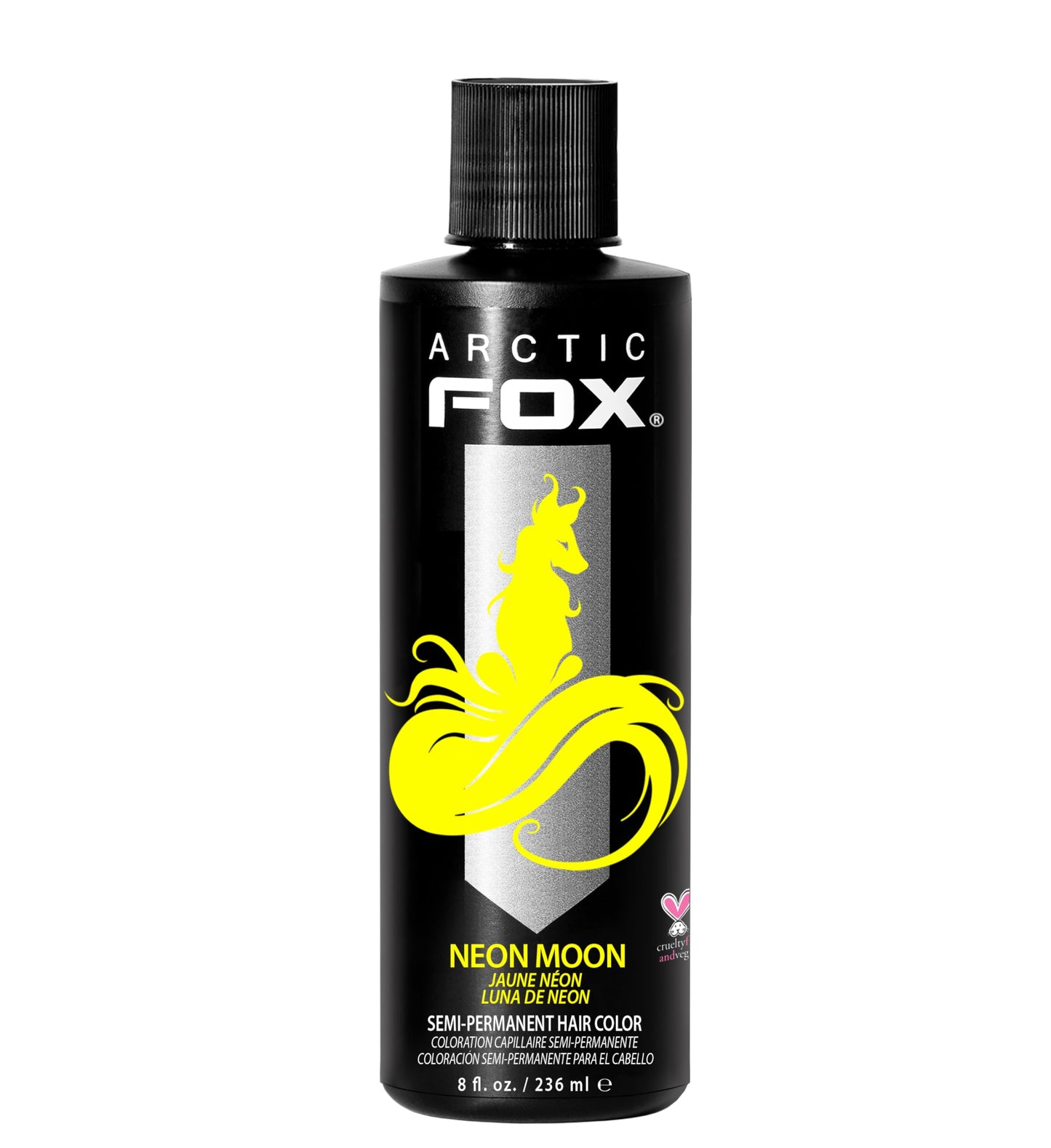 ARCTIC FOX Semi-Permanent Hair Dye - Sunset Orange, Vegan - 2 x 8 oz