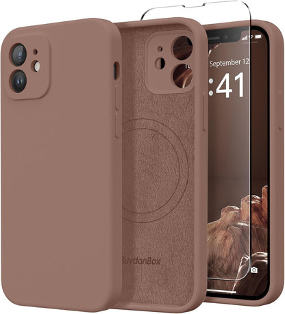 Magnetic for iPhone 17 Case Silicone Matcha