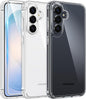 FNTCASE for iPhone 17 Pro Case Clear Magnetic with Screen Protector