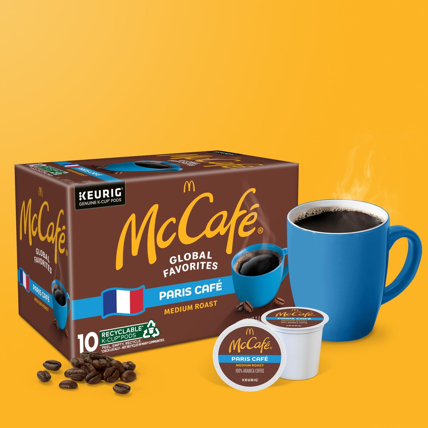 McCafe Premium Roast Coffee, Single Serve Keurig K-Cup Pods, Medium Roast, 84 Count