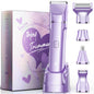 Risina 2-in-1 Bikini Trimmer for Women, Women's Electric Razor, Face Shaver