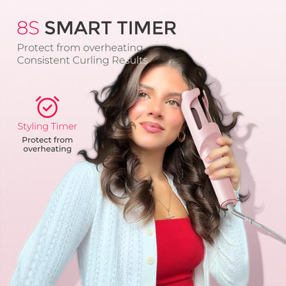 TYMO Automatic Rotating Curling Iron, TYMO CURLPRO Beach Waves Hair Curler
