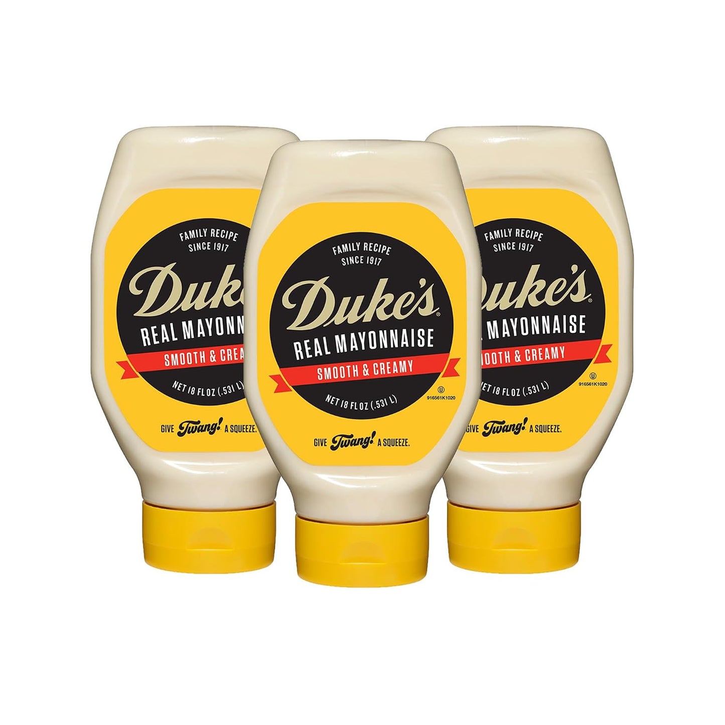Duke’s Real Mayonnaise Jar – Original Smooth & Creamy Taste, 48 Ounce (Pack of 1)