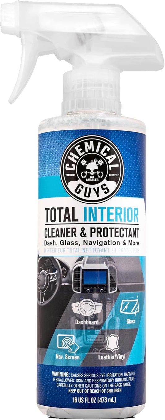 Chemical Guys, Total Interior Cleaner, Protectant & Car Detailer, 16 oz