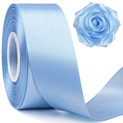 Mauproy Dusty Rose Satin Ribbon, 1-1/2 Inch, 50 Yards