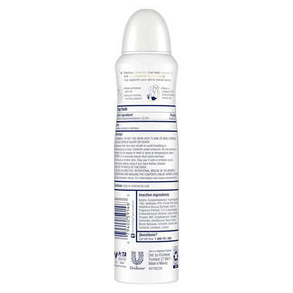 Dove Invisible Antiperspirant Dry Spray Clear Finish 3PK 3.8 oz