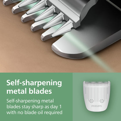 Philips Norelco All-in-One 3000 Series 13 in 1 Trimmer, Beard Styler & Men's Hair Clipper, 9 Length Settings & Self-Sharpening Skin-Friendly Blades, MG3919/50