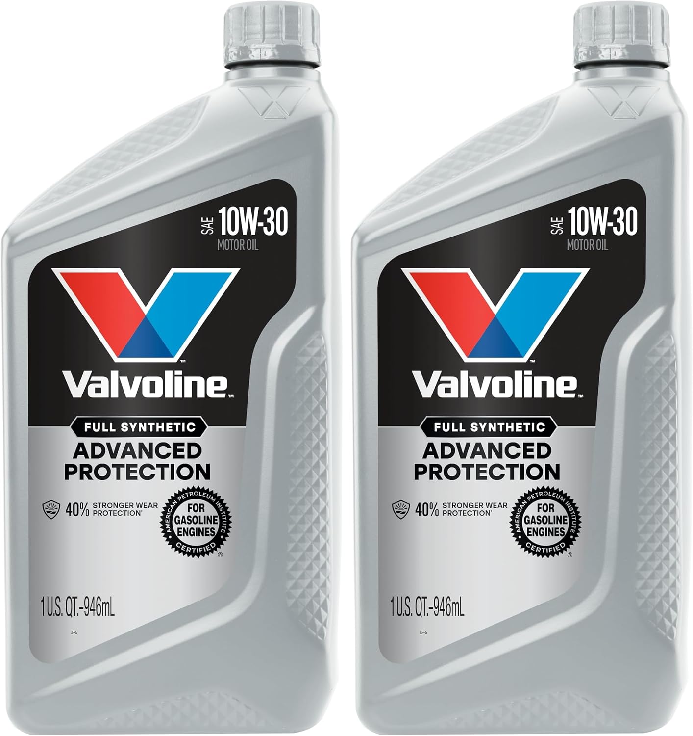 Valvoline Advanced Full Synthetic SAE 0W-20 Motor Oil 5 QT