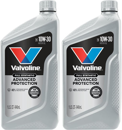 Valvoline Advanced Full Synthetic SAE 0W-20 Motor Oil 5 QT