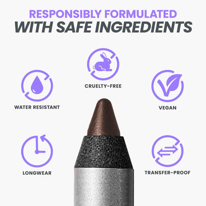 Wonderskin Eyeliner Pencil 1440 Longwear Eyeliner Waterproof & Smudge Proof