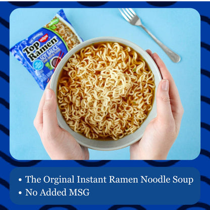 Nissin Top Ramen Noodle Soup, Chicken, 3 Ounce (Pack of 24)