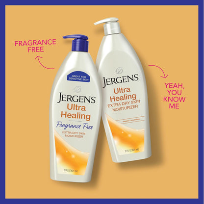 Jergens Ultra Healing Body Lotion, Moisturizer for Dry Skin, 32 fl oz
