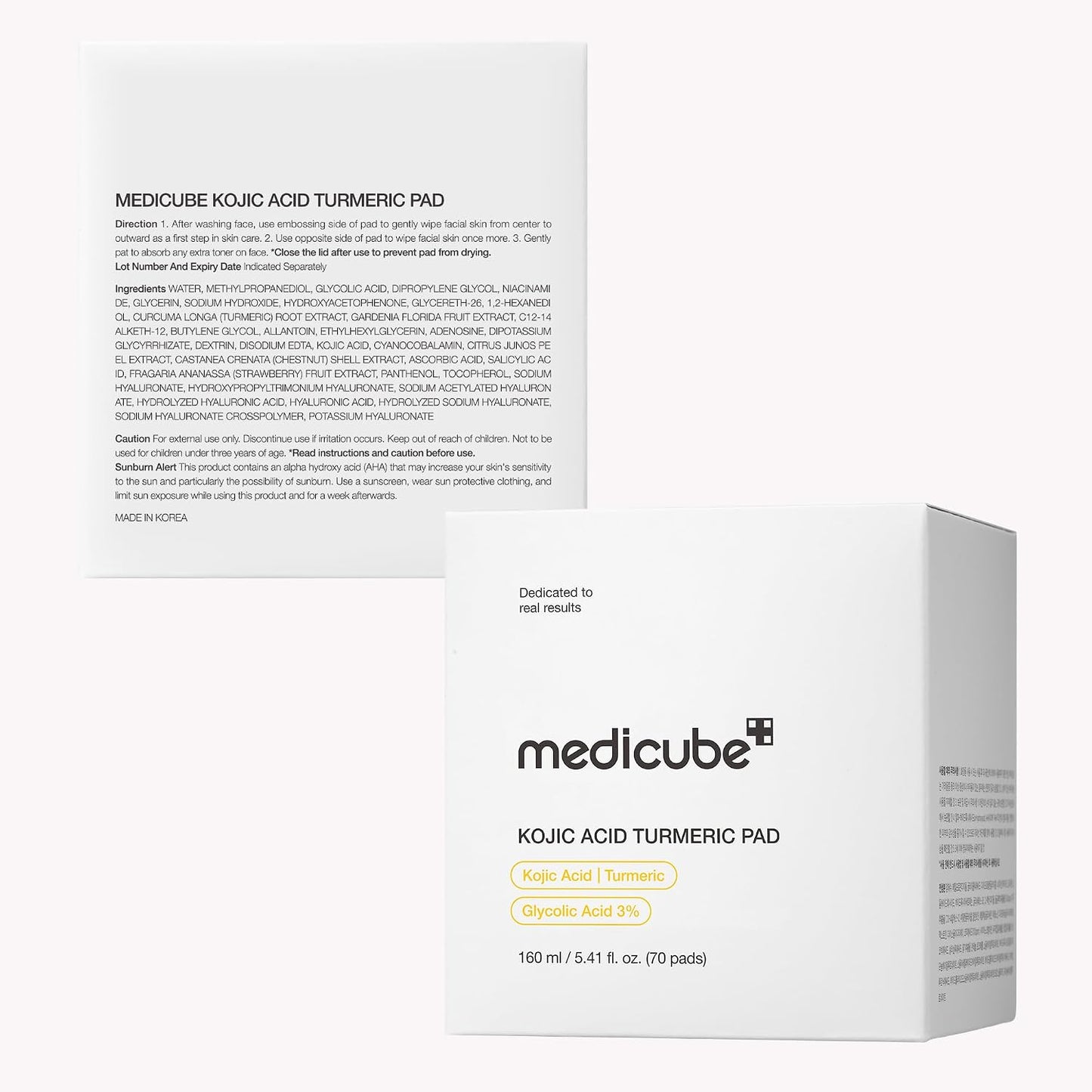 medicube Toner Pads Zero Pore Pad 2.0 for Exfoliation and Pore Care