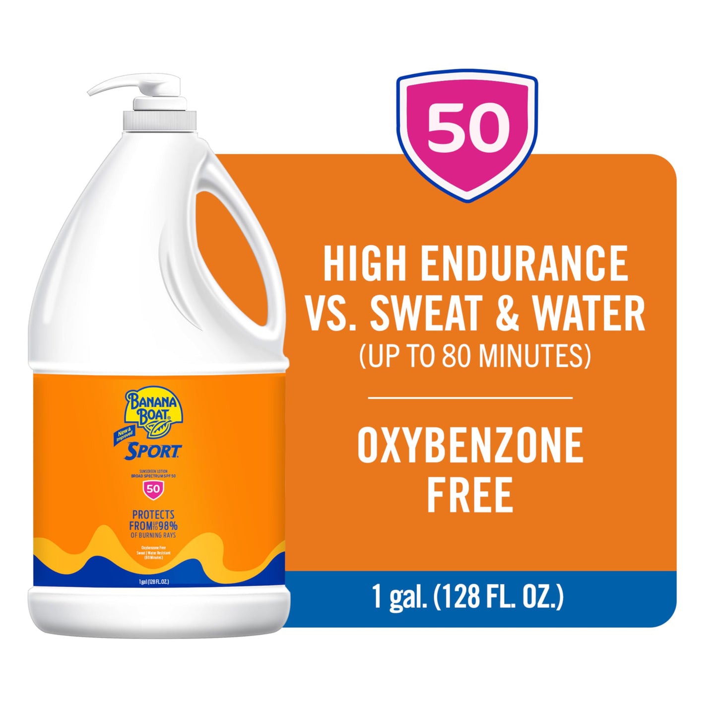 Banana Boat Sport Ultra Sunscreen Lotion SPF 30, Travel Size 3oz Twin Pack, Sweat & Water Resistant Sunblock for Active Lifestyle(Pack of 2)